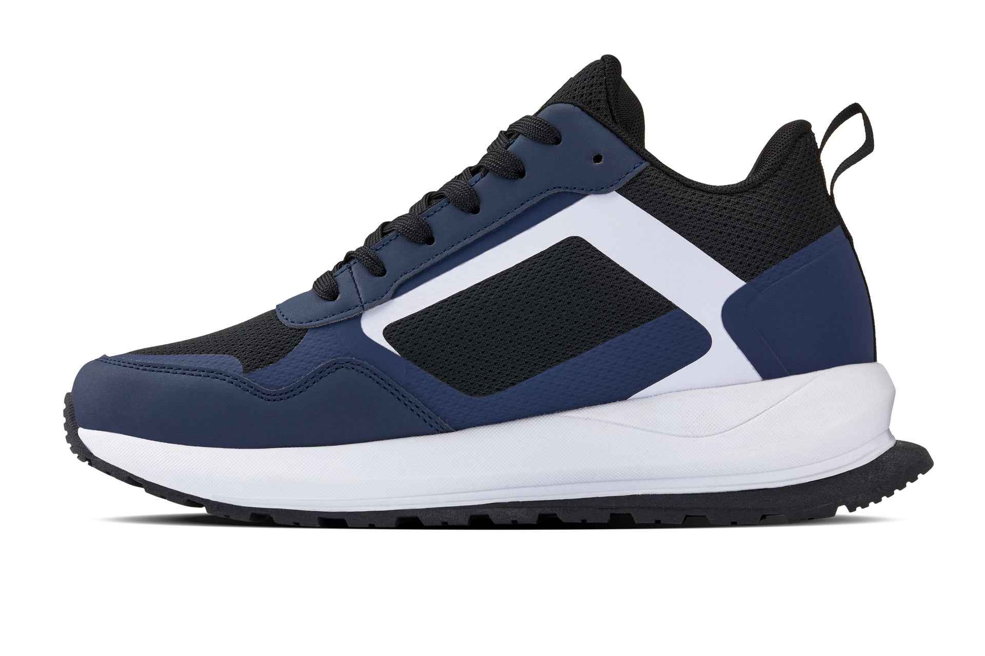 CALTO - Q152  - 2.4 Inches Taller (Navy/Black) Tallmenshoes.com