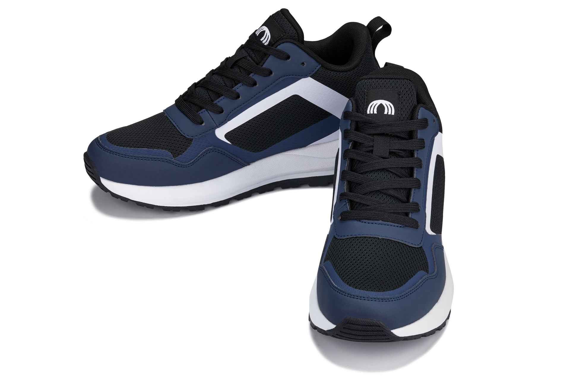 CALTO - Q152  - 2.4 Inches Taller (Navy/Black) Tallmenshoes.com