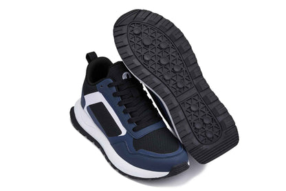 CALTO - Q152  - 2.4 Inches Taller (Navy/Black) Tallmenshoes.com