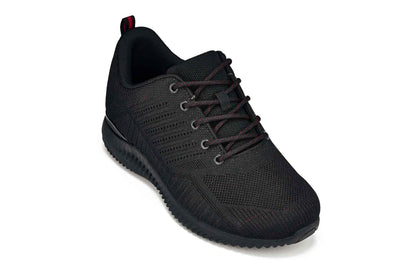 CALTO - Q211 - 2.6 Inches Taller (Black/Red) - Ultra Lightweight Tallmenshoes.com