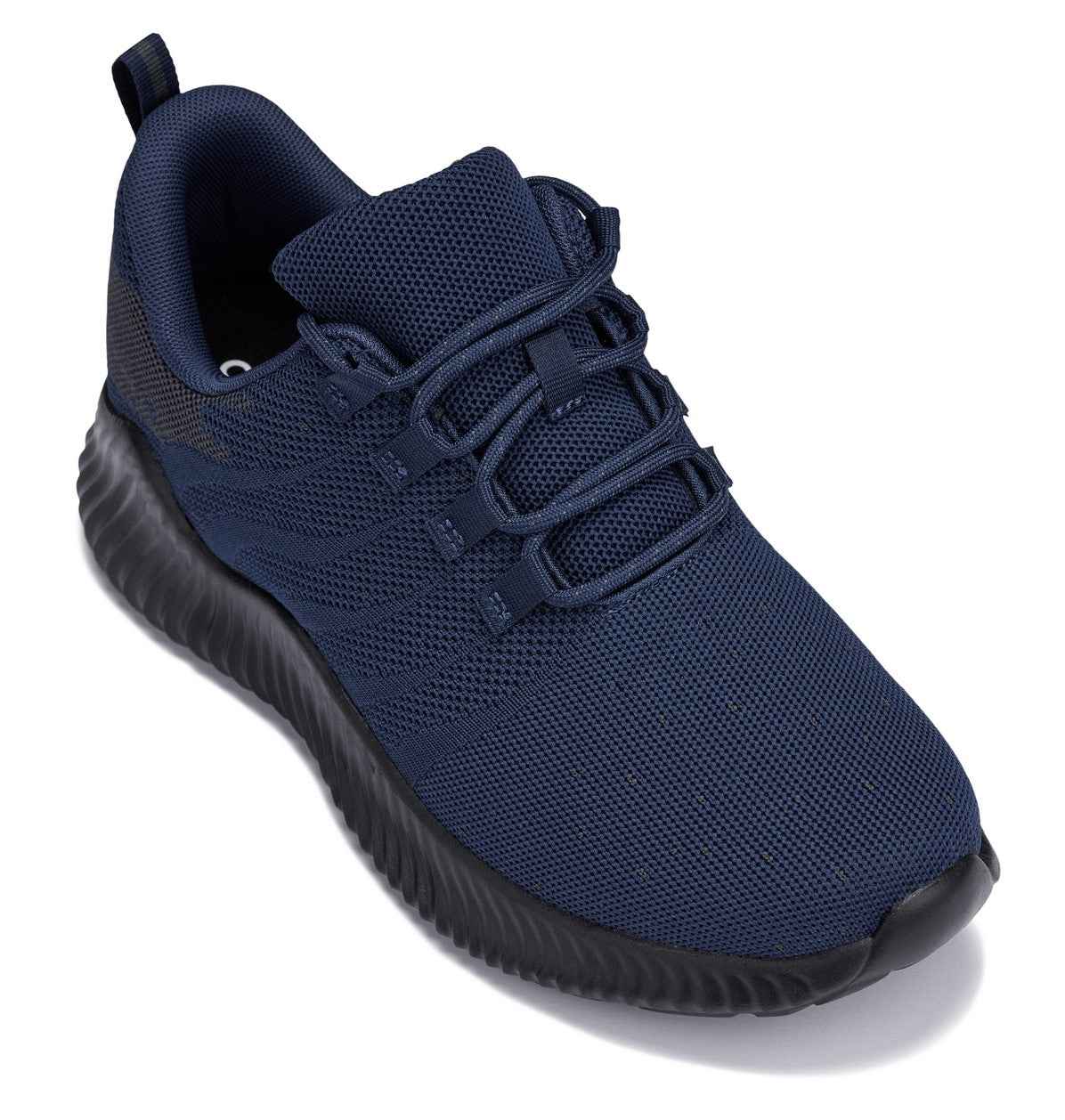 CALTO - Q217 - 2.8 Inches Taller (Navy/Grey) - Ultra Lightweight Tallmenshoes.com