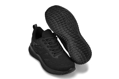 CALTO - Q220 - 2.6 Inches Taller (Noir/Cement) - Lightweight Sporty Sneakers Tallmenshoes.com