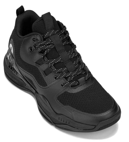 CALTO - Q393 - 3 Inches Taller (Black) - Basketball High-Top Sneakers Tallmenshoes.com