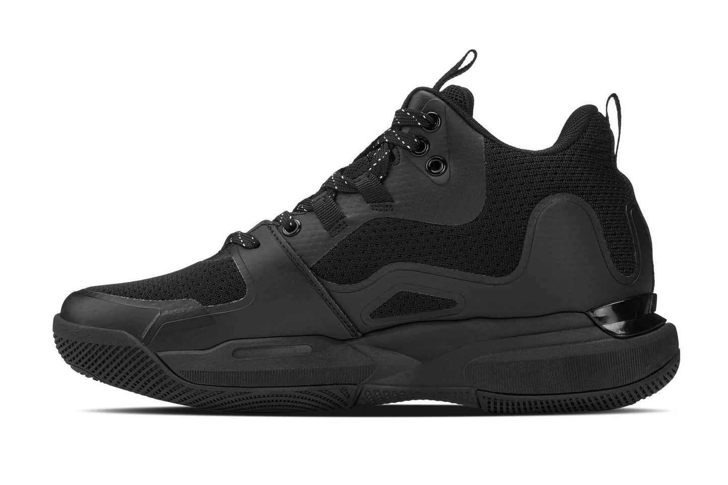 CALTO - Q393 - 3 Inches Taller (Black) - Basketball High-Top Sneakers Tallmenshoes.com