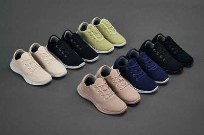 CALTO - Q404 - 2.4 Inches Taller (Cobalt) - Ultra Lightweight Knitted Sneakers Tallmenshoes.com