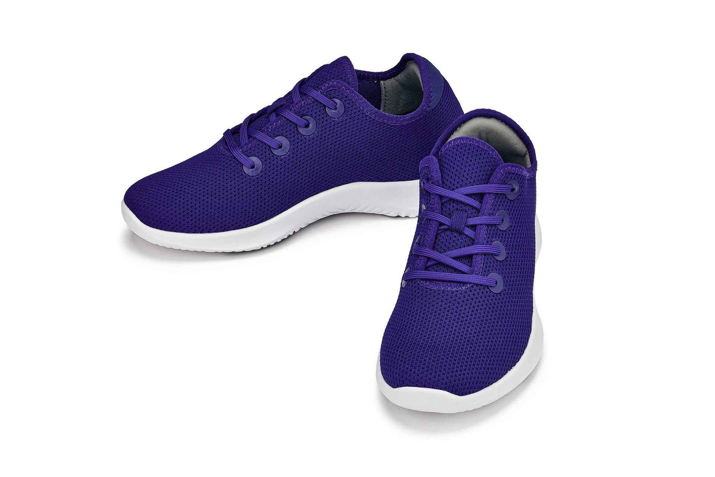 CALTO - Q404 - 2.4 Inches Taller (Cobalt) - Ultra Lightweight Knitted Sneakers Tallmenshoes.com