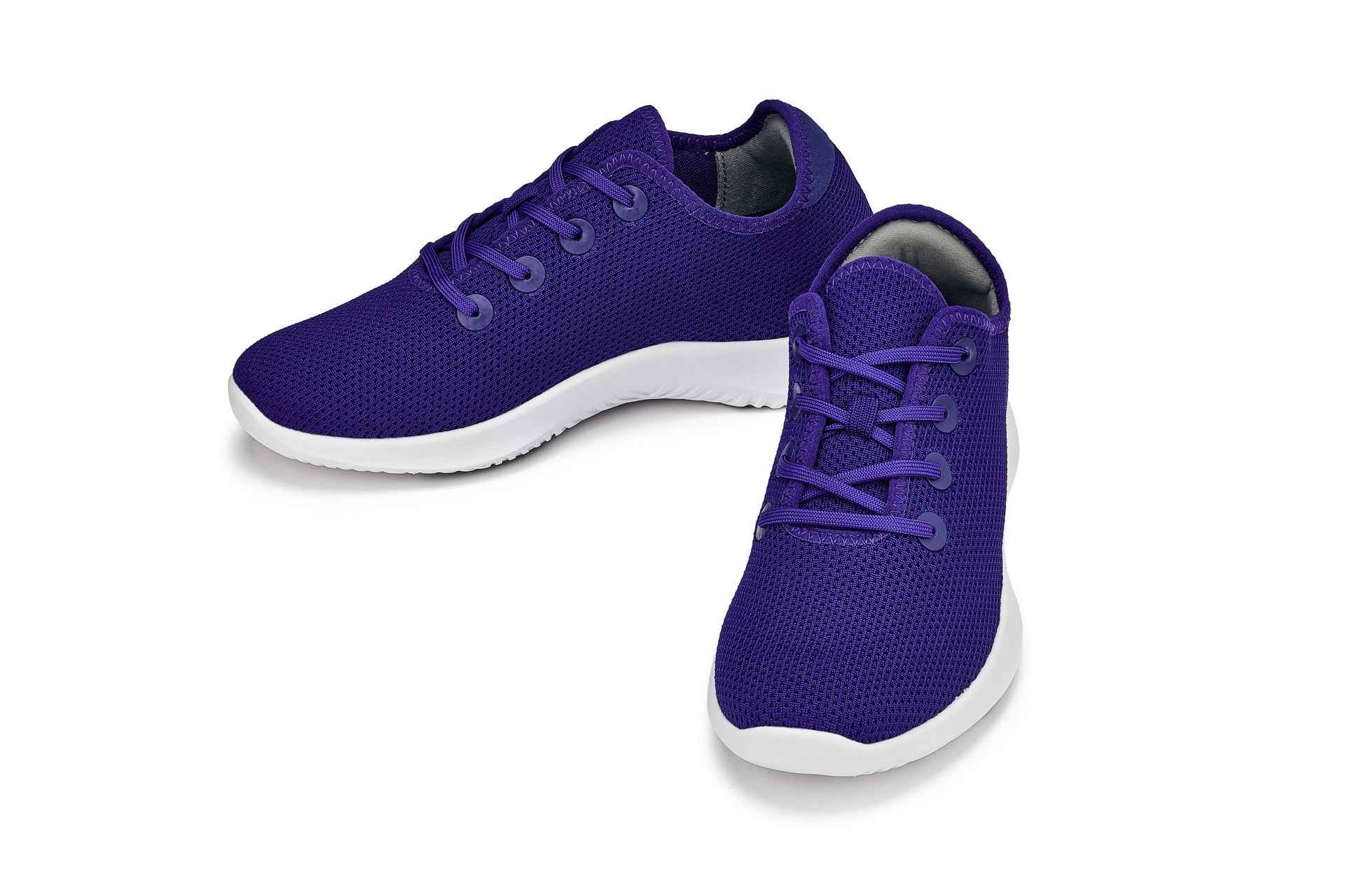 CALTO - Q404 - 2.4 Inches Taller (Cobalt) - Ultra Lightweight Knitted Sneakers Tallmenshoes.com