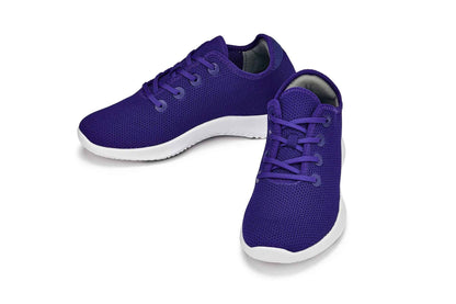 CALTO - Q404 - 2.4 Inches Taller (Cobalt) - Ultra Lightweight Knitted Sneakers Tallmenshoes.com