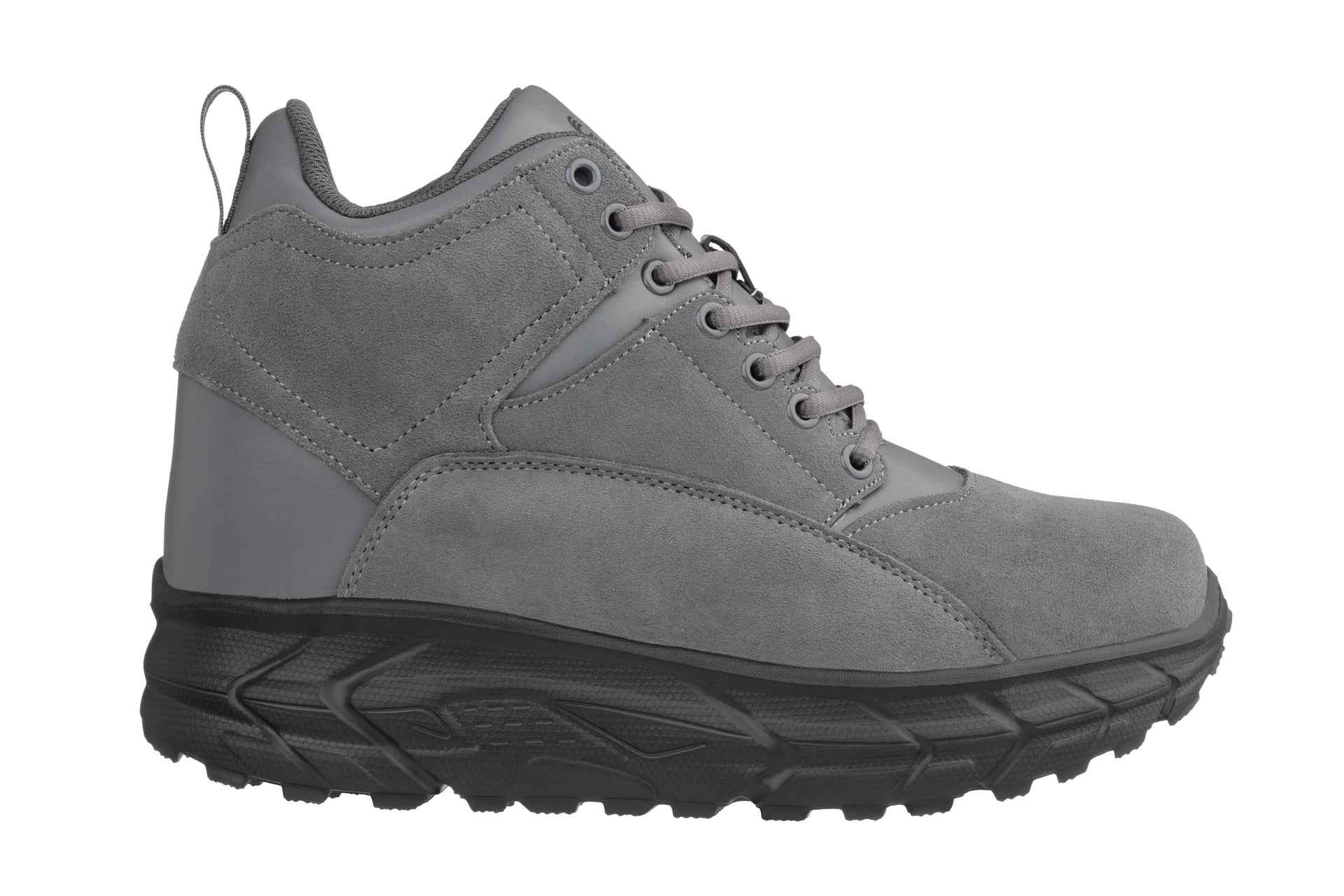 CALTO - S22800 - 4 Inches Taller (Grey) - Hiking Style Boots Tallmenshoes.com