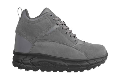 CALTO - S22800 - 4 Inches Taller (Grey) - Hiking Style Boots Tallmenshoes.com