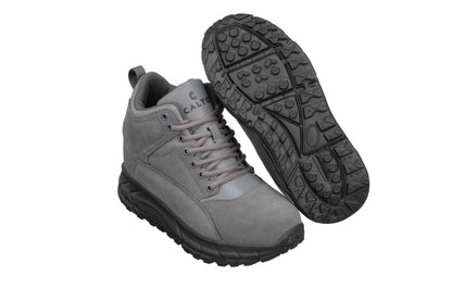 CALTO - S22800 - 4 Inches Taller (Grey) - Hiking Style Boots Tallmenshoes.com
