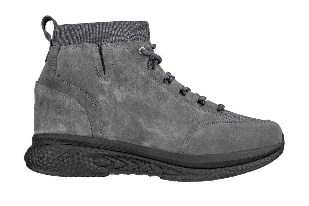 CALTO - S23202 - 3 Inches Taller (Grey) - Sneakers Tallmenshoes.com