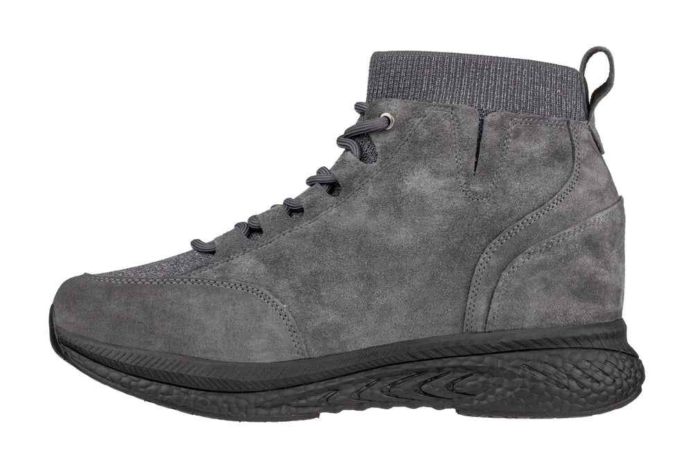 CALTO - S23202 - 3 Inches Taller (Grey) - Sneakers Tallmenshoes.com