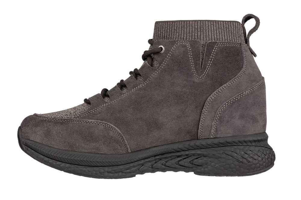 CALTO - S23203 - 3 Inches Taller (Dark Brown) - Sneakers Tallmenshoes.com