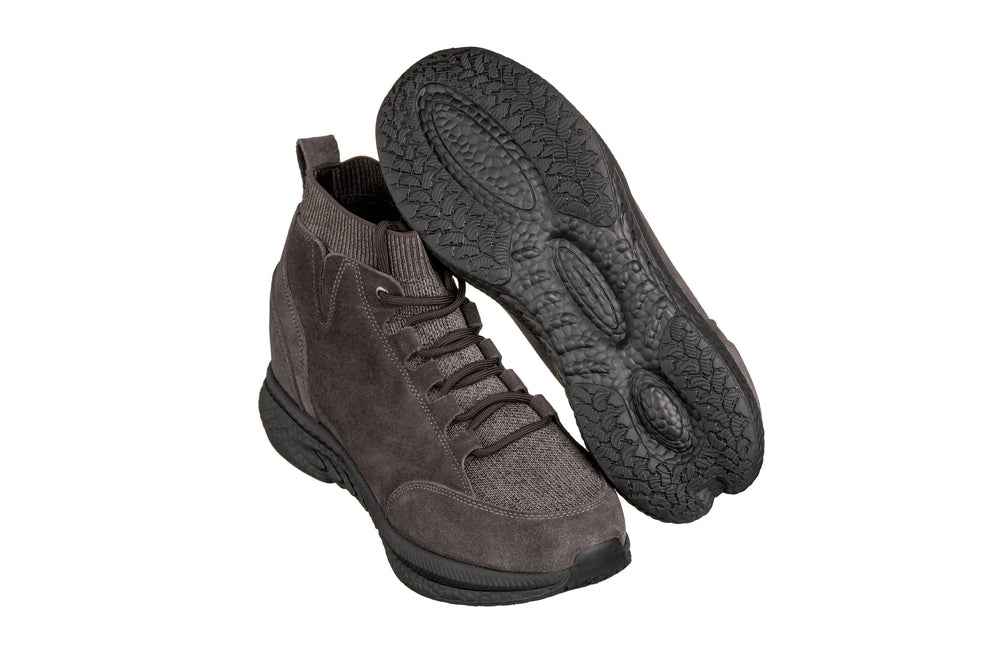 CALTO - S23203 - 3 Inches Taller (Dark Brown) - Sneakers Tallmenshoes.com