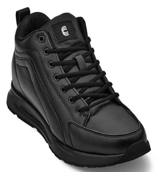 CALTO - S23304 - 3.2 Inches Taller (Black) - Sneakers Tallmenshoes.com