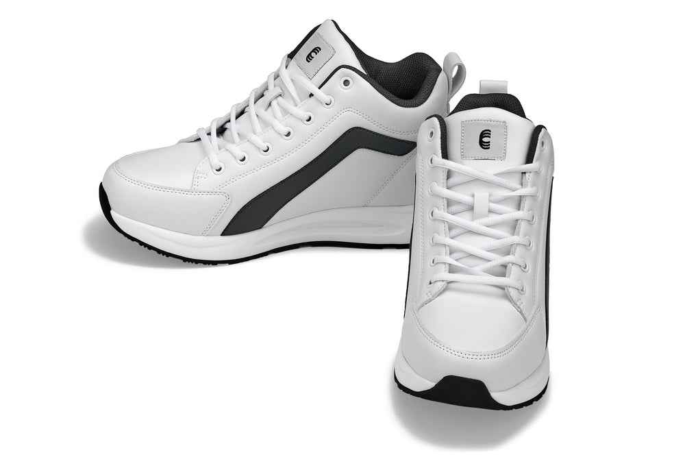 CALTO - S23305 - 3.2 Inches Taller (White) - Sneakers Tallmenshoes.com
