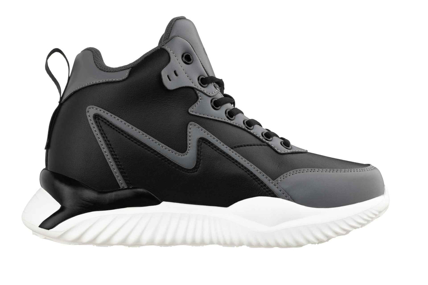 CALTO - S3061 - 4 Inches Taller (Black/Grey) - Lightweight Sneakers Tallmenshoes.com