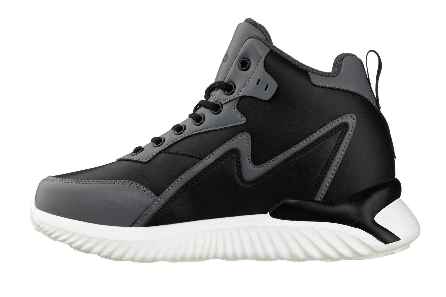 CALTO - S3061 - 4 Inches Taller (Black/Grey) - Lightweight Sneakers Tallmenshoes.com