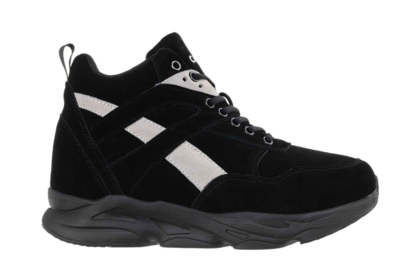 CALTO - S33594 - 4 Inches Taller (Black/Grey) - Sneakers Tallmenshoes.com
