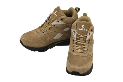 CALTO - S33596 - 4 Inches Taller (Olive Green) - Sneakers Tallmenshoes.com