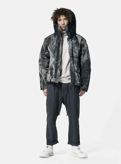Fowler Down Parka - Olive Rock Tie