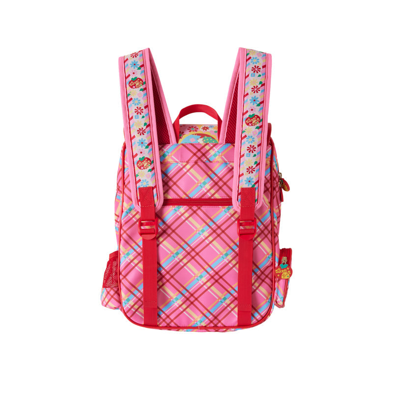 Sweet Plaid School Backpack Bag - Wolvess