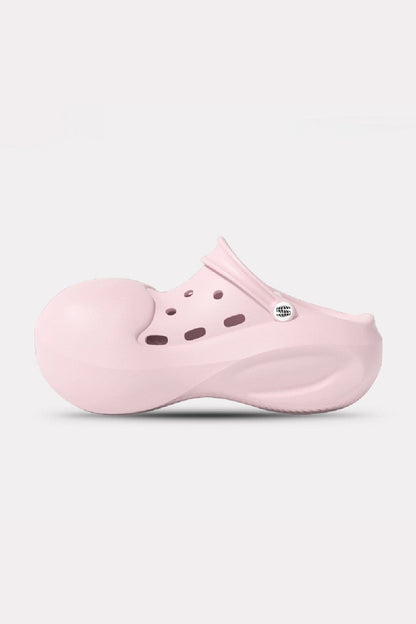 Round Platform Clogs - Wolvess