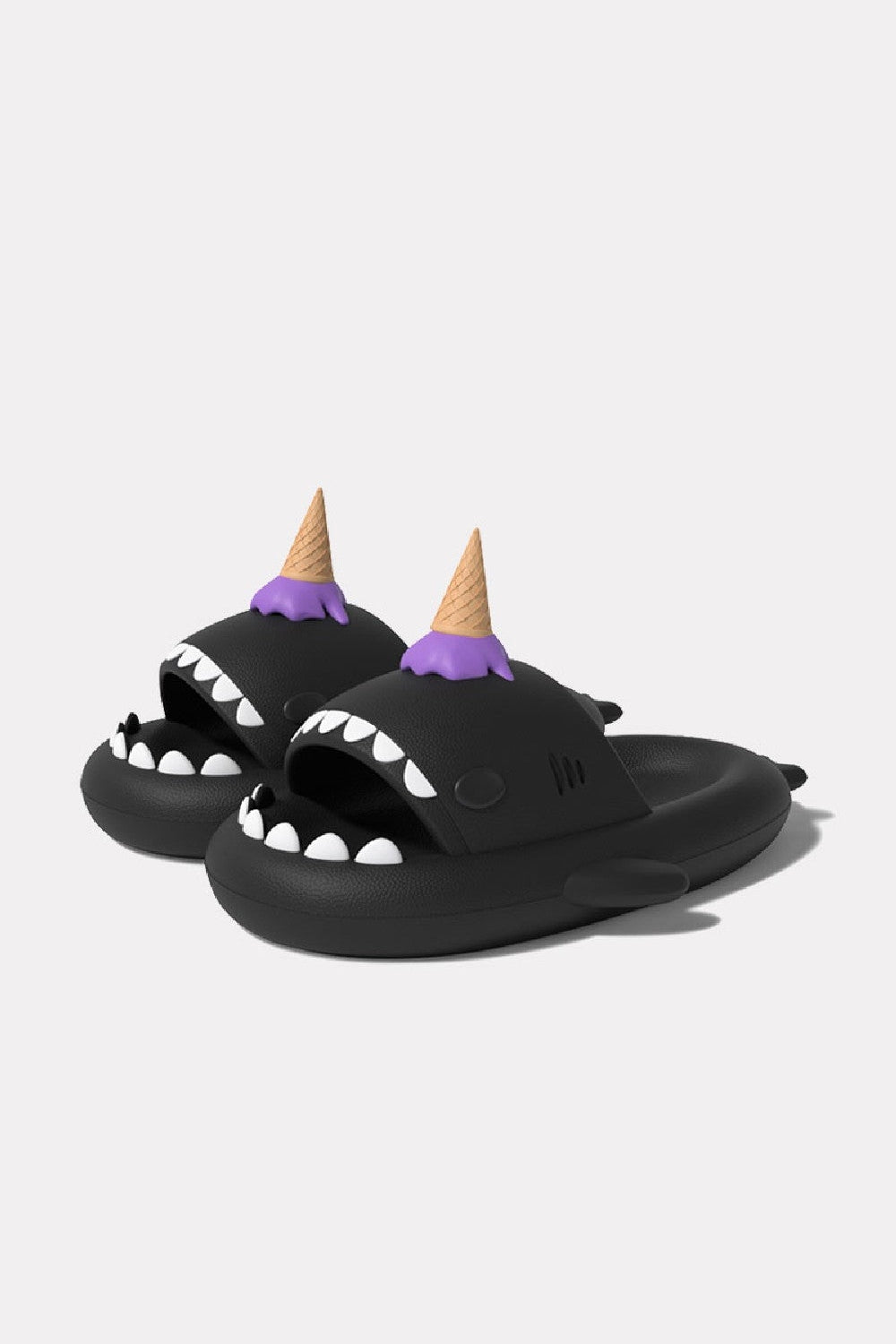 Ice Cream Shark Slippers - Wolvess