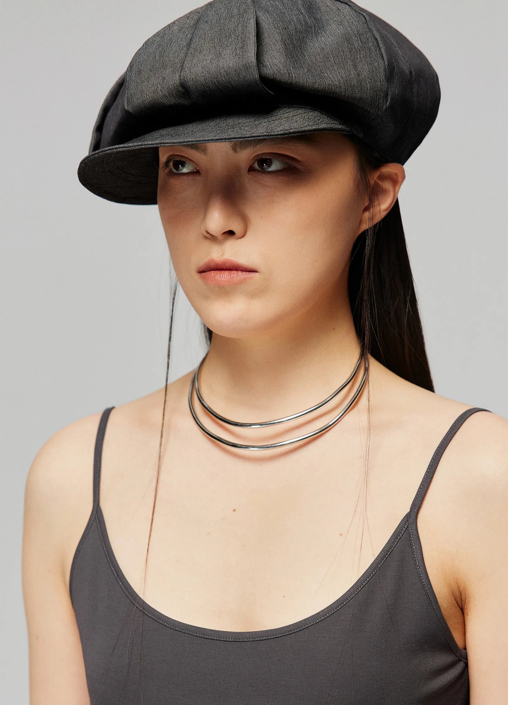 Denim Newsboy Beret - Wolvess