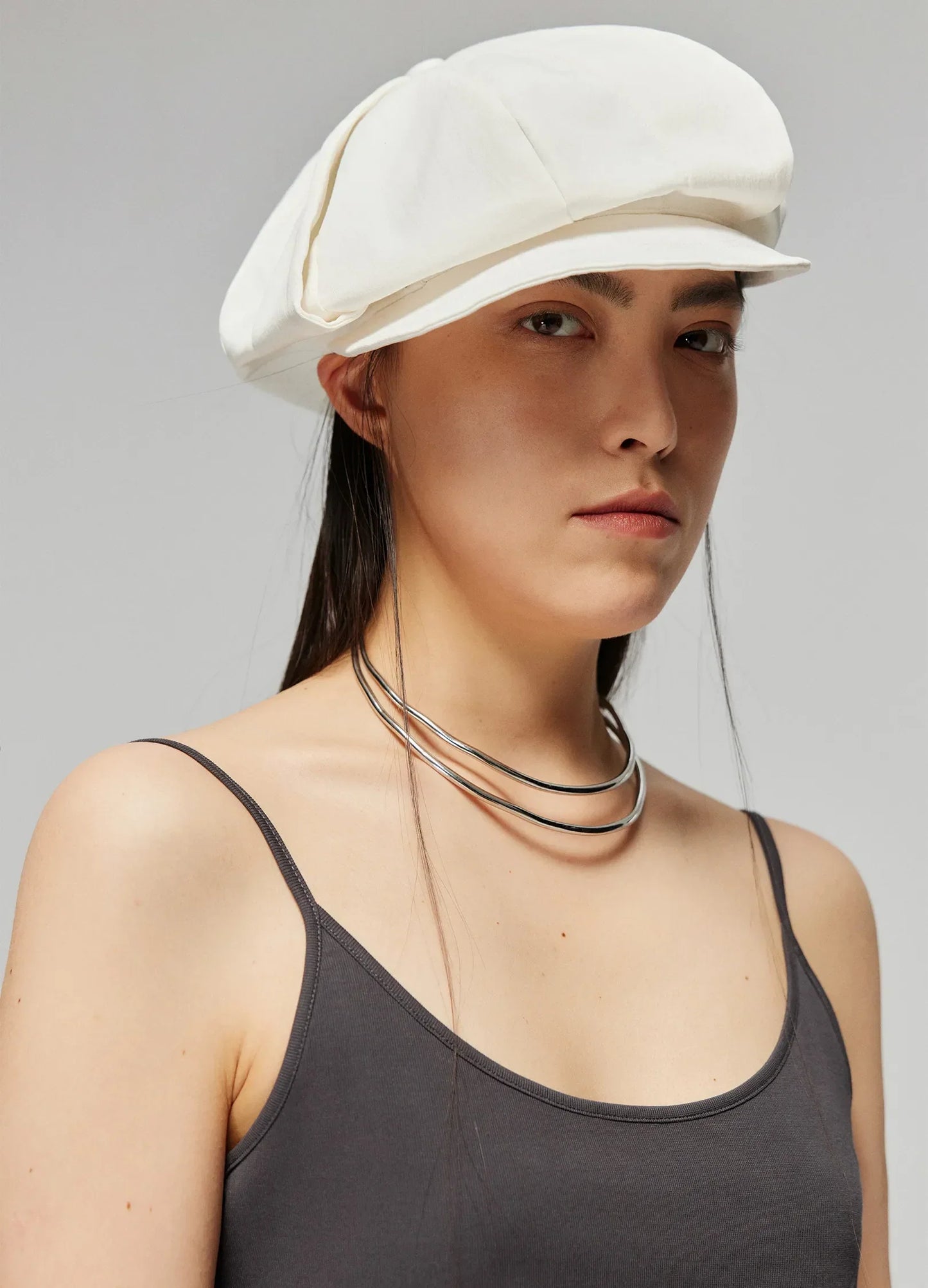 Denim Newsboy Beret - Wolvess