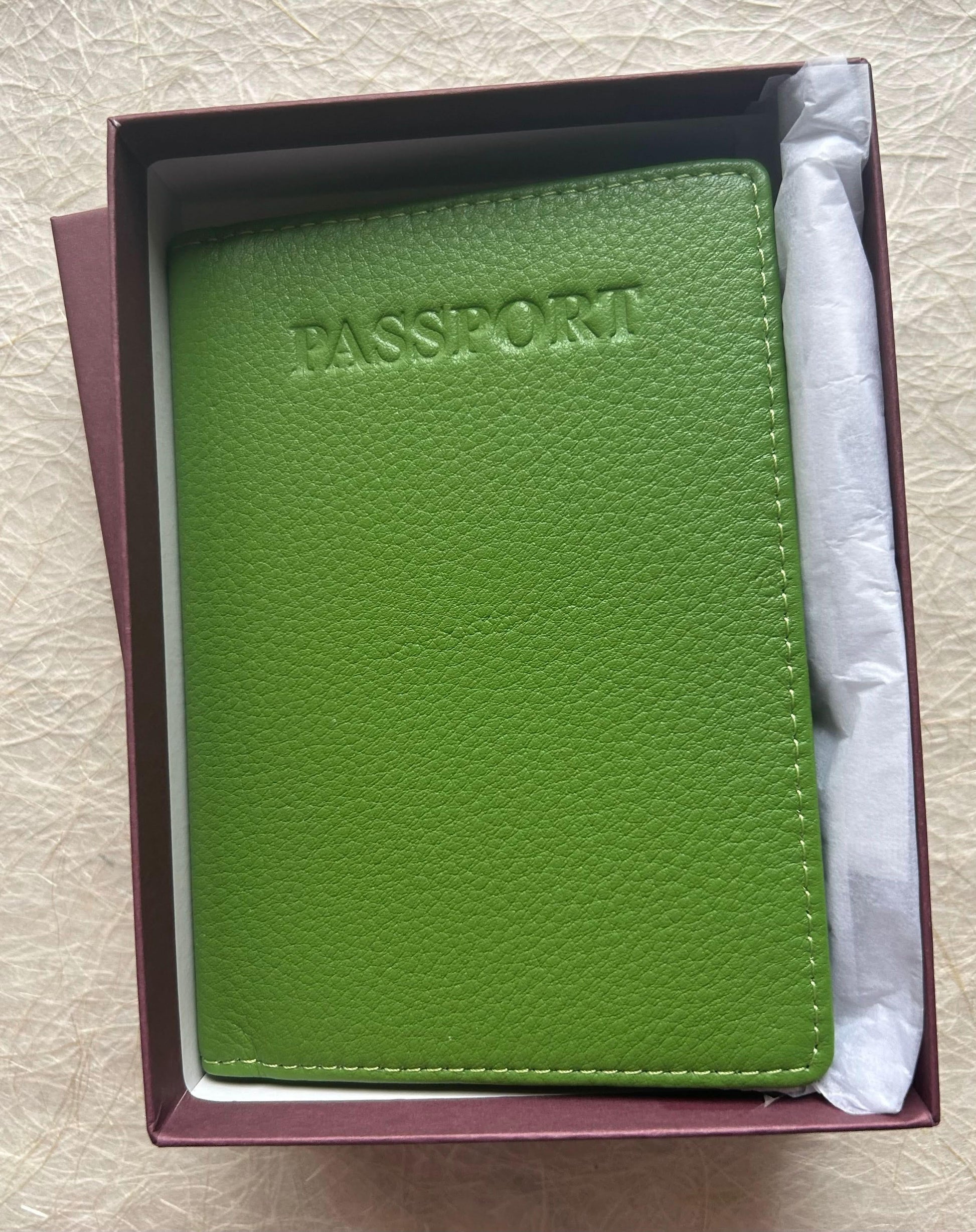 Travel Wallet, Sophia Full Grain Leather Wallet With Passport Slot MiamiLeathers.com