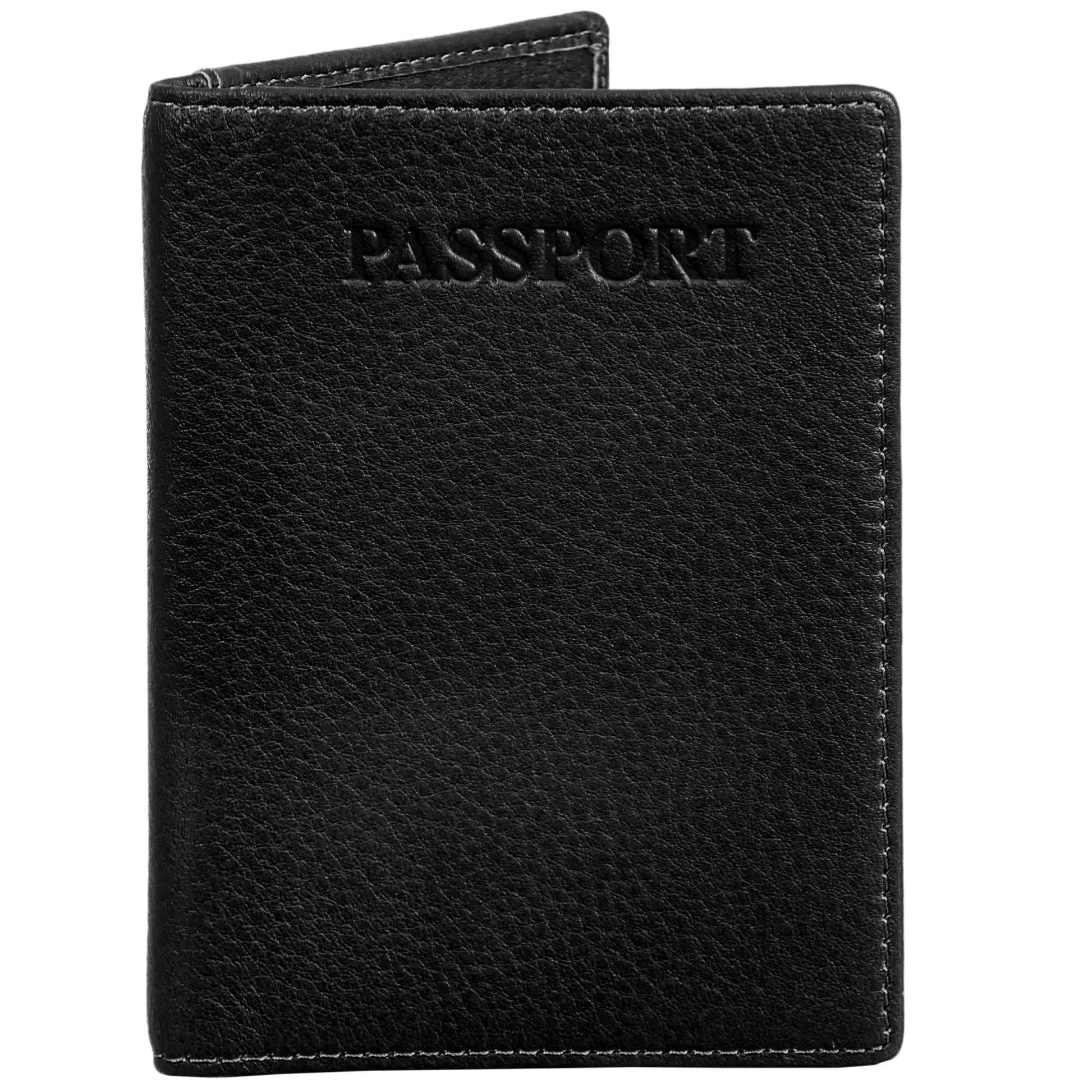 Travel Wallet, Sophia Full Grain Leather Wallet With Passport Slot MiamiLeathers.com