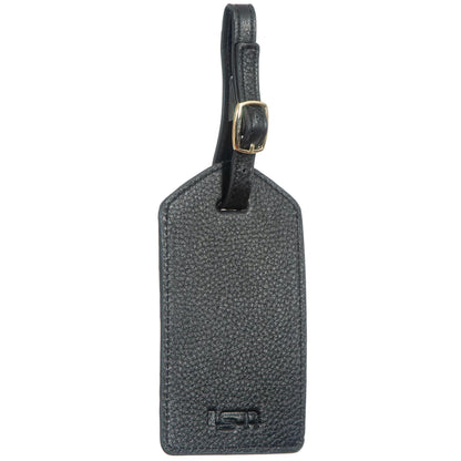 Sophia Full-Grain Leather Luggage Tag – Soft Pebbled Finish MiamiLeathers.com