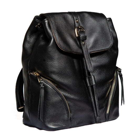 Sophia Full Grain Leather Backpack -- Womens Backpack MiamiLeathers.com