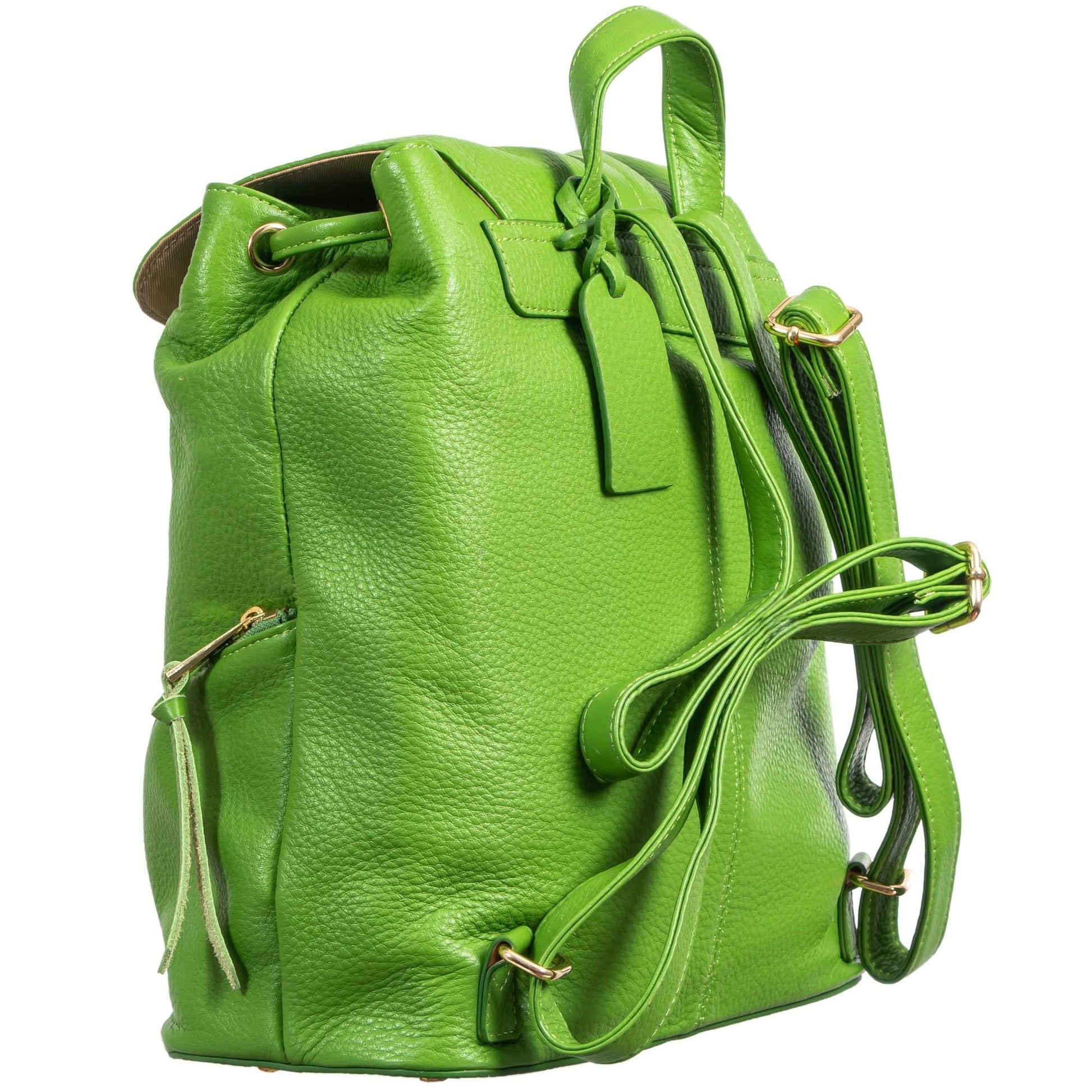 Sophia Full Grain Leather Backpack -- Womens Backpack MiamiLeathers.com