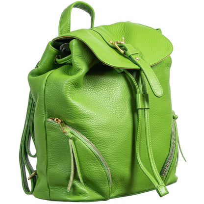 Sophia Full Grain Leather Backpack -- Womens Backpack MiamiLeathers.com