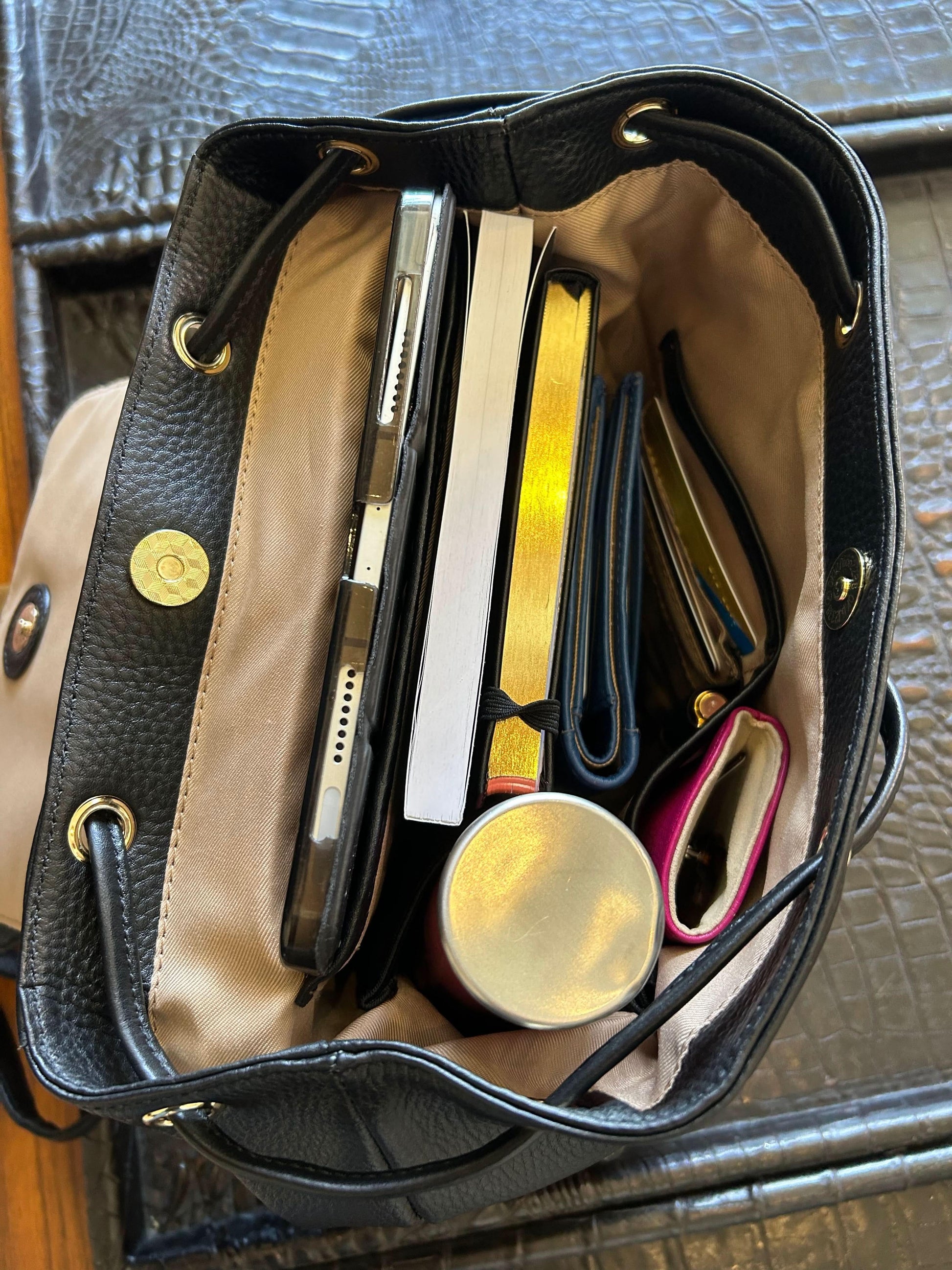 Sophia Full Grain Leather Backpack -- Womens Backpack MiamiLeathers.com