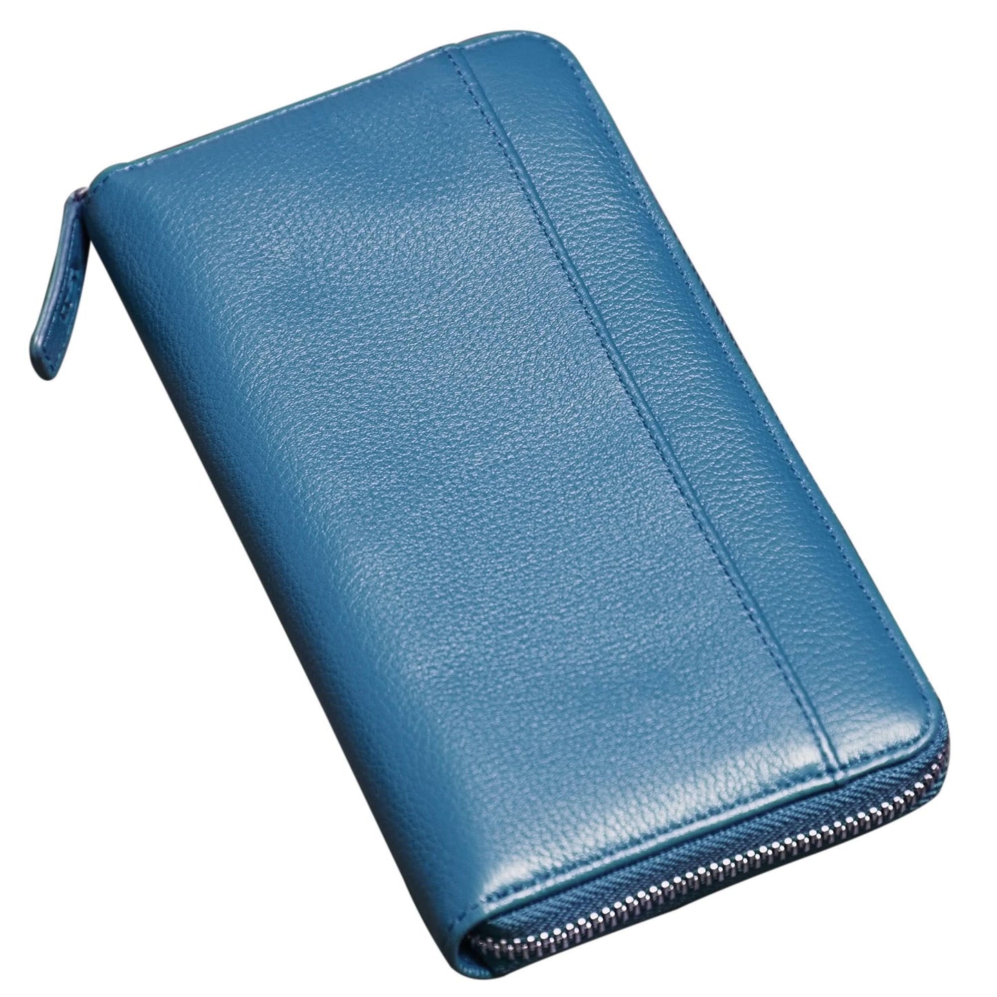 Sophia Zip-Around Leather Wallet – Travel & Everyday MiamiLeathers.com