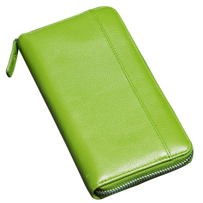 Sophia Zip-Around Leather Wallet – Travel & Everyday MiamiLeathers.com