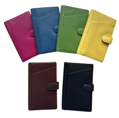 Travel Wallet, Sophia Full Grain Leather Wallet With Passport Slot - Large MiamiLeathers.com
