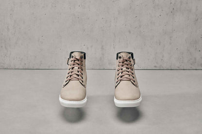 CALTO - T53122 - 2.6 Inches Taller (Taupe) - High top sneak-boot Tallmenshoes.com