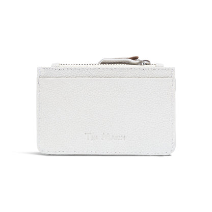 Georgie Leather Card Case Tin Marin Brand