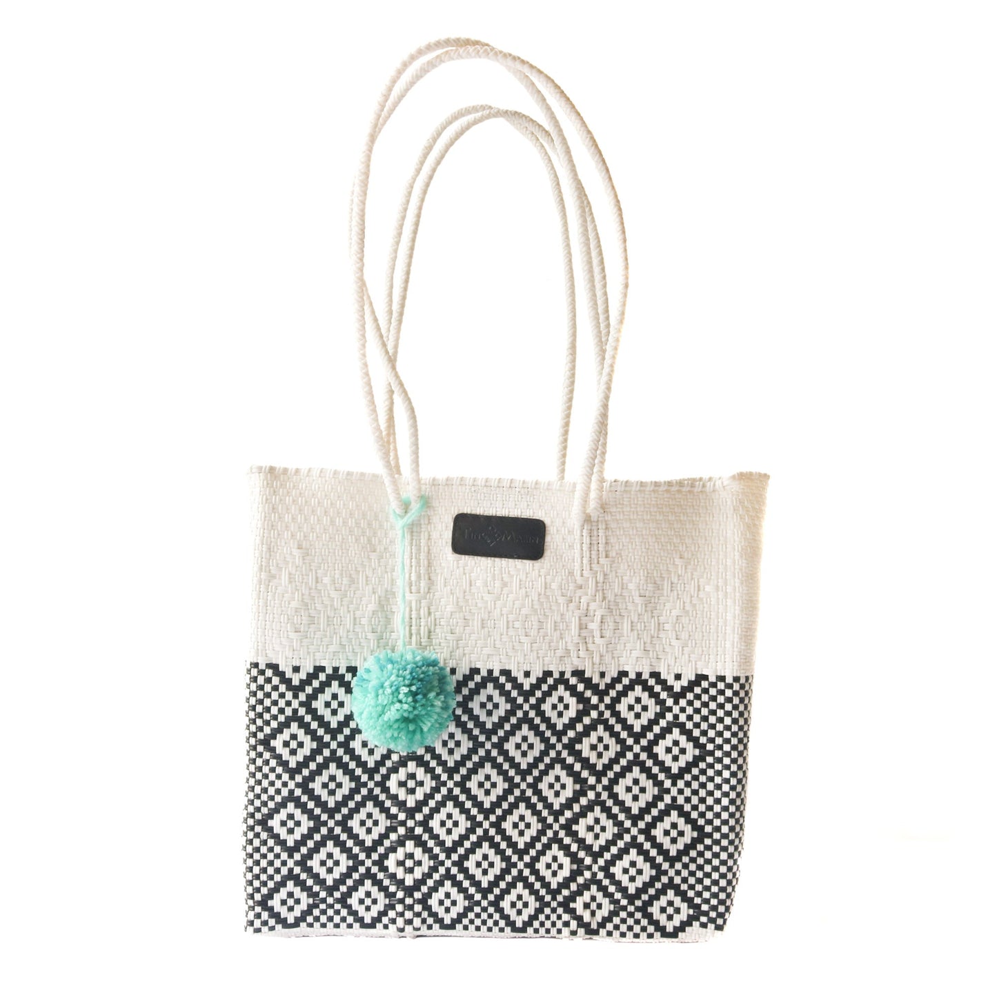 Tin Marin White Woven Tote Tin Marin Brand