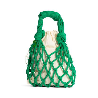 Trenza Macrame Net Bag Tin Marin Brand