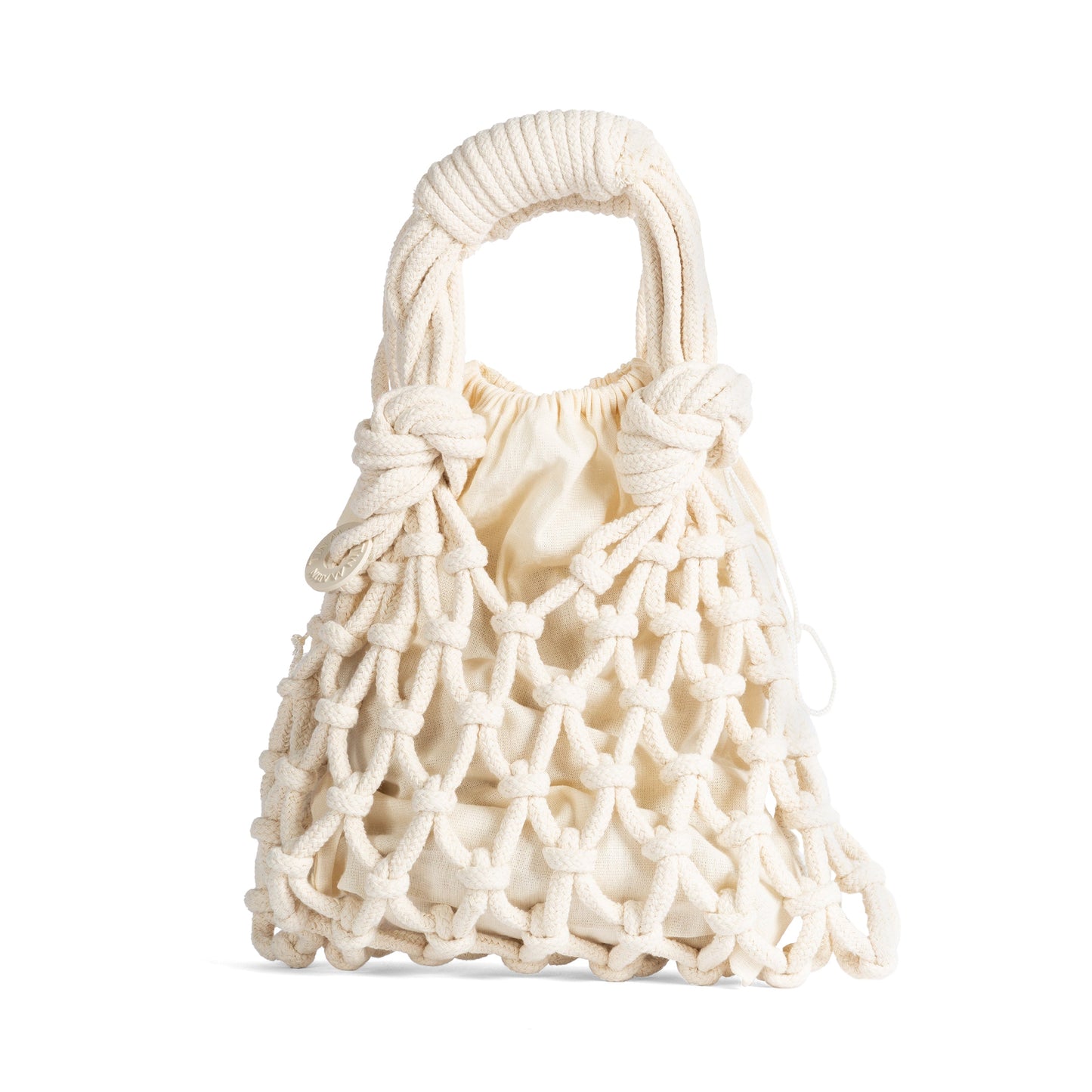 Trenza Macrame Net Bag Tin Marin Brand