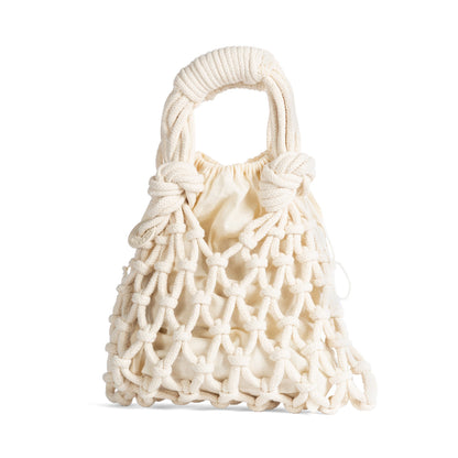 Trenza Macrame Net Bag Tin Marin Brand