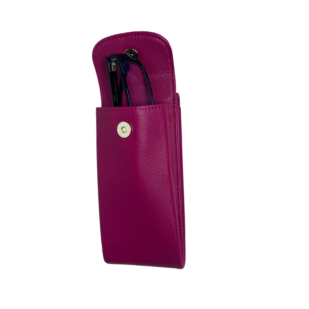 Sophia Leather Double Eyeglass Case MiamiLeathers.com