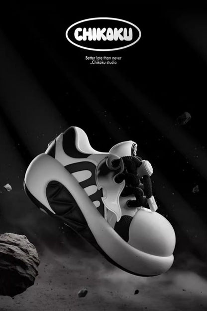 Platform Wave Runner Sneakers - Wolvess