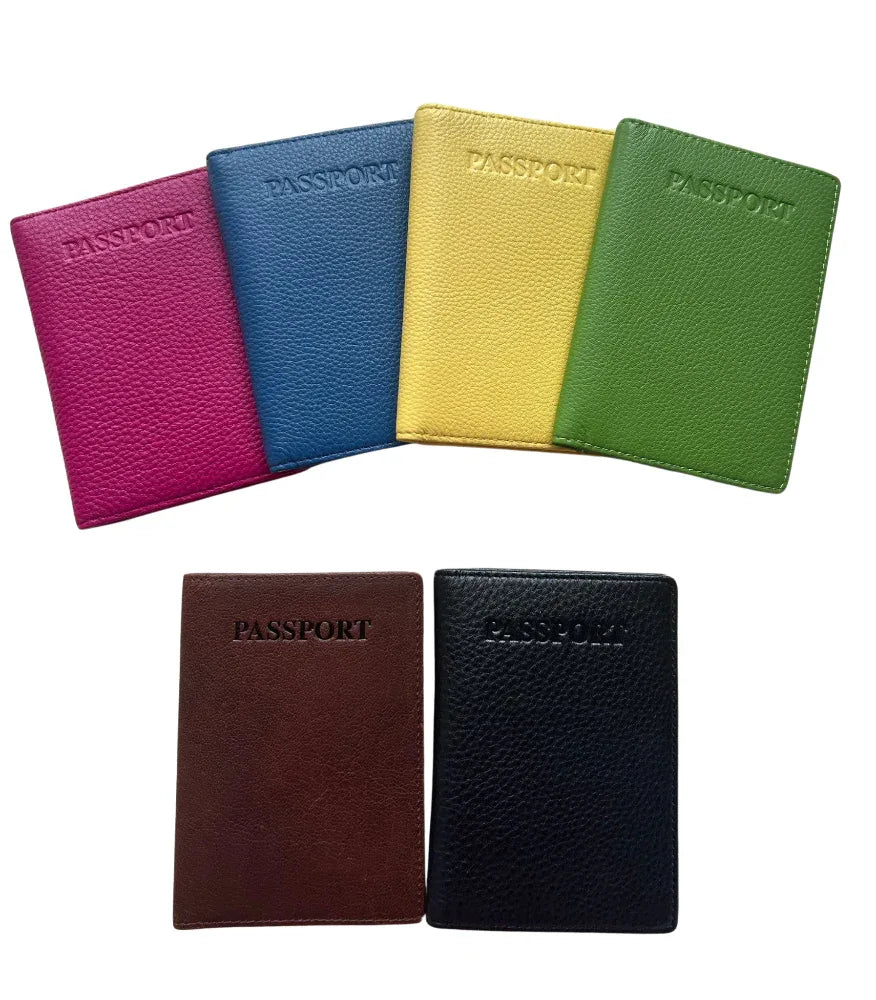 Cambridge Leather Passport Cover, Leather Wallet- Travel Wallet MiamiLeathers.com